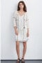 Фото #3 товара Платье с вышивкой Velvet by Graham & Spencer Cristal03 белое размер XS