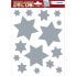 Фото #3 товара HERMA 15547 - Silver - Stars pattern - Removable - Christmas - Boy/Girl - Polybag