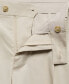 ფოტო #6 პროდუქტის Men's Slim-Fit Cotton Pleated Pants