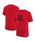 ფოტო #1 პროდუქტის Big Boys Red Toronto Raptors Essential Practice T-shirt