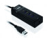 Фото #2 товара iBOX IUH3FB - USB 3.2 Gen 1 (3.1 Gen 1) Type-A - 5000 Mbit/s - Black - 0.5 m