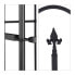 Gartenzaun Metall 4er Set GOTH