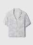 Фото #7 товара Linen-Blend PJ Shirt