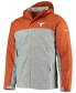 Men's Burnt Orange Texas Longhorns Glennaker Storm Omni-Tech Full-Zip Jacket Коричневый, S - фото #2