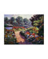 Фото #1 товара David Lloyd Glover Walnut River Garden Canvas Art - 37" x 49"