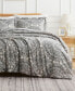 Фото #3 товара Ashanti Microfiber 3 Piece Duvet Cover Set, Queen