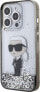 Фото #2 товара Karl Lagerfeld Karl Lagerfeld KLHCP15LLKKNSK iPhone 15 Pro 6.1" transparent hardcase Liquid Glitter Ikonik