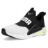 Фото #2 товара Puma Softride Enzo Evo Slip On Mens Black, White Sneakers Casual Shoes 37787503