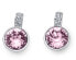 Beautiful earrings with Swarovski Double crystals 22815 212