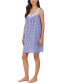 Women's Sleeveless Lace-Trim Nightgown