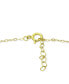 ფოტო #4 პროდუქტის Cubic Zirconia Wing Chain Ankle Bracelet, Created for Macy's
