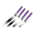 IBILI 30 cm Stainless Steel Angled Spatula silver / purple - фото #1