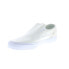 Фото #8 товара DC Trase Slip-On TX ADYS300602-WW0 Mens White Canvas Skate Sneakers Shoes
