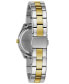 ფოტო #3 პროდუქტის Women's Two-Tone Stainless Steel Bracelet Watch 28mm