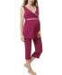 ფოტო #16 პროდუქტის Kimi & Kai Penny Maternity Nursing Pajama Set