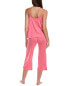 Фото #2 товара Dkny 2Pc Cami & Crop Pant Sleep Set Women's