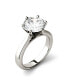 ფოტო #1 პროდუქტის Moissanite Solitaire Engagement Ring 3-1/10 ct. t.w. Diamond Equivalent in 14k White or Yellow Gold