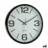 Фото #1 товара Настенное часы Белый Чёрный Стеклянный Пластик 40 x 5 x 40 cm (6 штук)