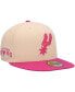 Men's Orange, Pink San Antonio Spurs Passion Mango 59FIFTY Fitted Hat