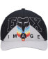 ფოტო #3 პროდუქტის Men's Black, Gray Relm Flex Hat