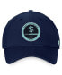 Men's Deep Sea Blue Seattle Kraken Authentic Pro Training Camp Flex Hat