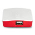 Фото #3 товара Case for Raspberry Pi Model 3A + official - red-white