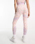 Фото #4 товара Miss Selfridge mixed panel legging co-ord in ditsy floral print