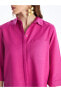 Фото #3 товара Рубашка женская LC WAIKIKI Классическая из смеси льна