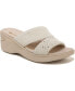 ფოტო #1 პროდუქტის Dynasty-Bright Washable Slide Wedge Sandals