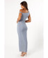 Фото #2 товара Women's Sebastian Off Shoulder Maxi Dress