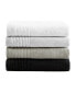 Фото #4 товара Sculpted Pleat Solid Cotton Terry 6-Pc. Bath Towel Set