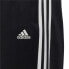 Children's Tracksuit Bottoms Adidas Designed To Move 3 band Black