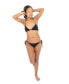 Фото #1 товара Women's Frenchie Mauve Two Piece Tri String Bikini