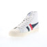 Фото #4 товара Gola Coaster High Leather CLA797 Womens Beige Leather Lifestyle Sneakers Shoes 9