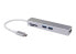 Фото #3 товара Equip USB-C 5 in 1 Multifunctional Adapter - USB 3.2 Gen 1 (3.1 Gen 1) Type-C - Silver - MicroSD (TransFlash) - MicroSDHC - SD - SDHC - 4K Ultra HD - 30 Hz - HDMI - USB 3.2 Gen 1 (3.1 Gen 1) Type-A