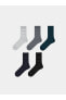 Pamuk Karışımlı Esnek Kumaştan Erkek Soket Çorap 5'li