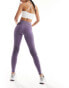 Фото #4 товара adidas Training Hyperglam leggings in violet