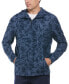 Men's Crossover Quarter-Zip Printed Long Sleeve Golf Anorak