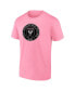 Фото #3 товара Men's Lionel Messi Pink Inter Miami CF Authentic Stack Name Number T-Shirt