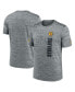 Фото #1 товара Men's Gray Pittsburgh Steelers 2024 Sideline Velocity Performance T-Shirt