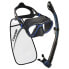 Фото #1 товара CRESSI Quantum Itaca Ultra Dry Snorkeling Mask Kit