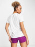 Фото #3 товара Nike Training Dri-FIT t-shirt in white