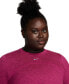 ფოტო #5 პროდუქტის Plus Size Active Dri-FIT Swift Element UV Crewneck Running Top