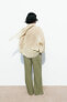 Фото #5 товара Брюки long length с широкими штанинами ZARA