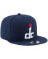 ფოტო #3 პროდუქტის Men's Navy Washington Wizards Official Team Color 9FIFTY Snapback Hat