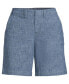 ფოტო #3 პროდუქტის Plus Size Classic 7" Chambray Shorts