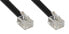 Фото #1 товара InLine Modular Cable RJ12 male / male 6P6C 0.5m