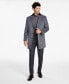 Фото #1 товара Men Wool Blend Overcoats with Contrast Velvet Top Collar