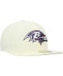 Фото #3 товара Men's Cream Baltimore Ravens Chrome Color Dim 59FIFTY Fitted Hat