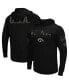 ფოტო #2 პროდუქტის Men's Black Iowa Hawkeyes OHT Military-Inspired Appreciation Hoodie Long Sleeve T-shirt